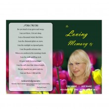 Funeral service template