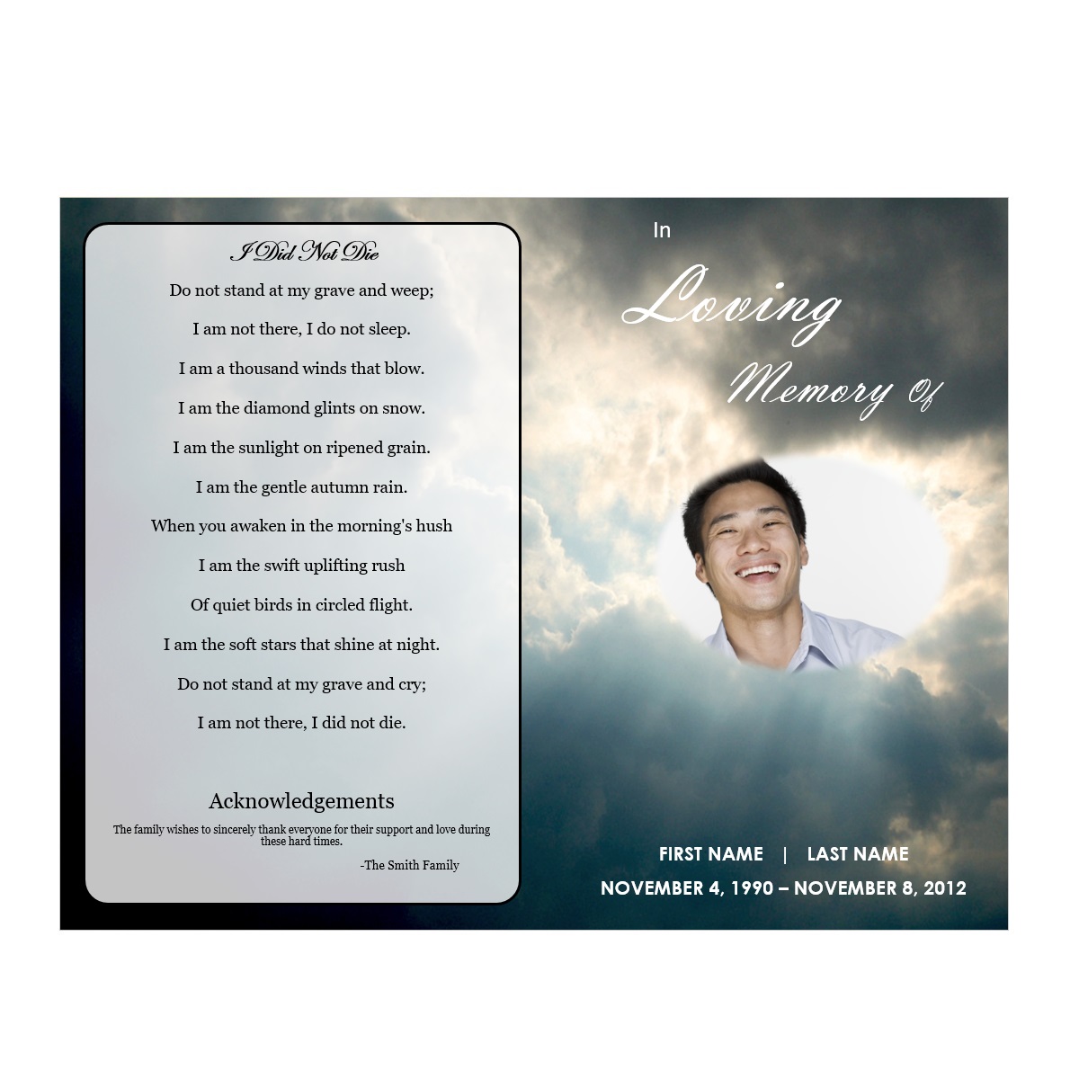 clipart funeral program - photo #32