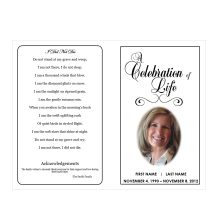 celebration of life template