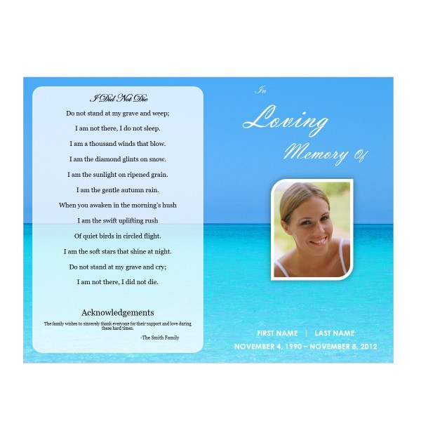 printable obituary template microsoft word
