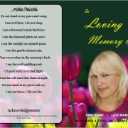 Funeral program
