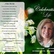 order of service template