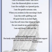 catholic funeral program