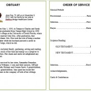 funeral template example