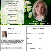 printable obituary template