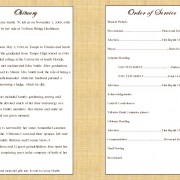 obituary template for funeral