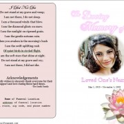 Lily Memorial Program