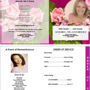 funeral pamphlets templates