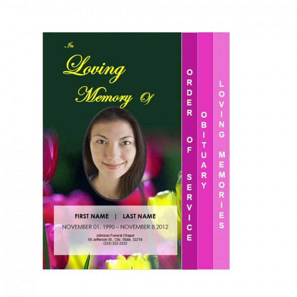 funeral program templates