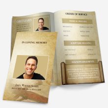 spiritual funeral programs