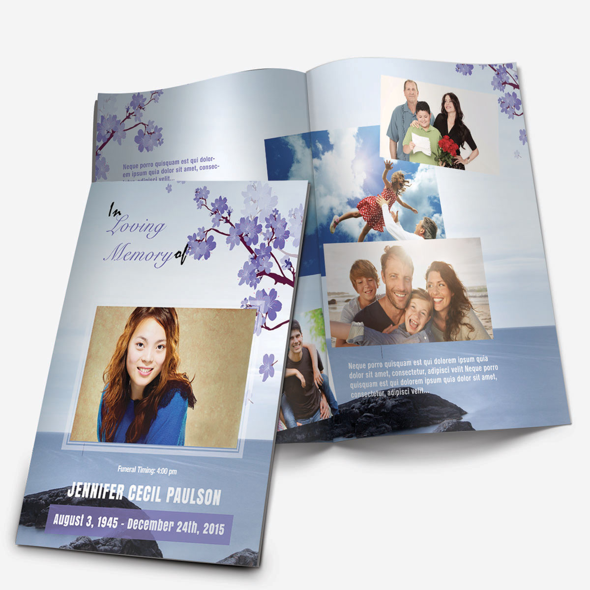 Graduated Fold Program Template Free from www.funeralpamphlets.com