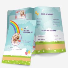 funeral templates for children