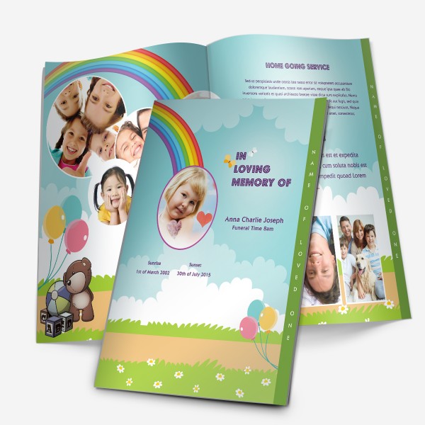 2-Page Funeral Template