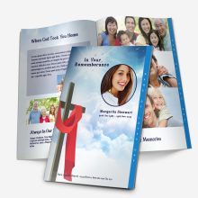 graduated template for funeral service