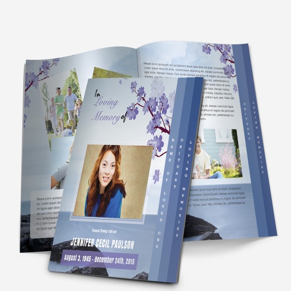 Funeral pamphlet