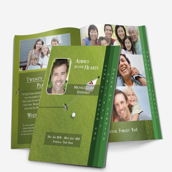 obituary service template