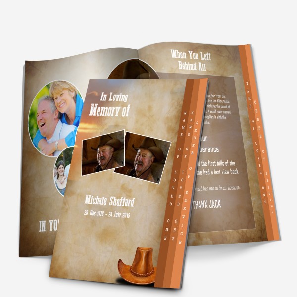 stepfold obituary service program