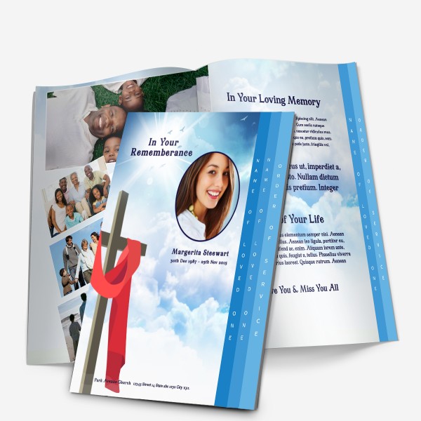 step fold obituary program