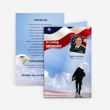 funeral card template