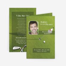 memorial cards for father