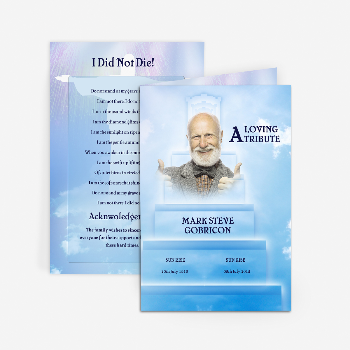 funeral memorial cards catholic