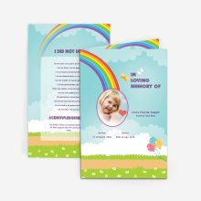 buy memorial card for children